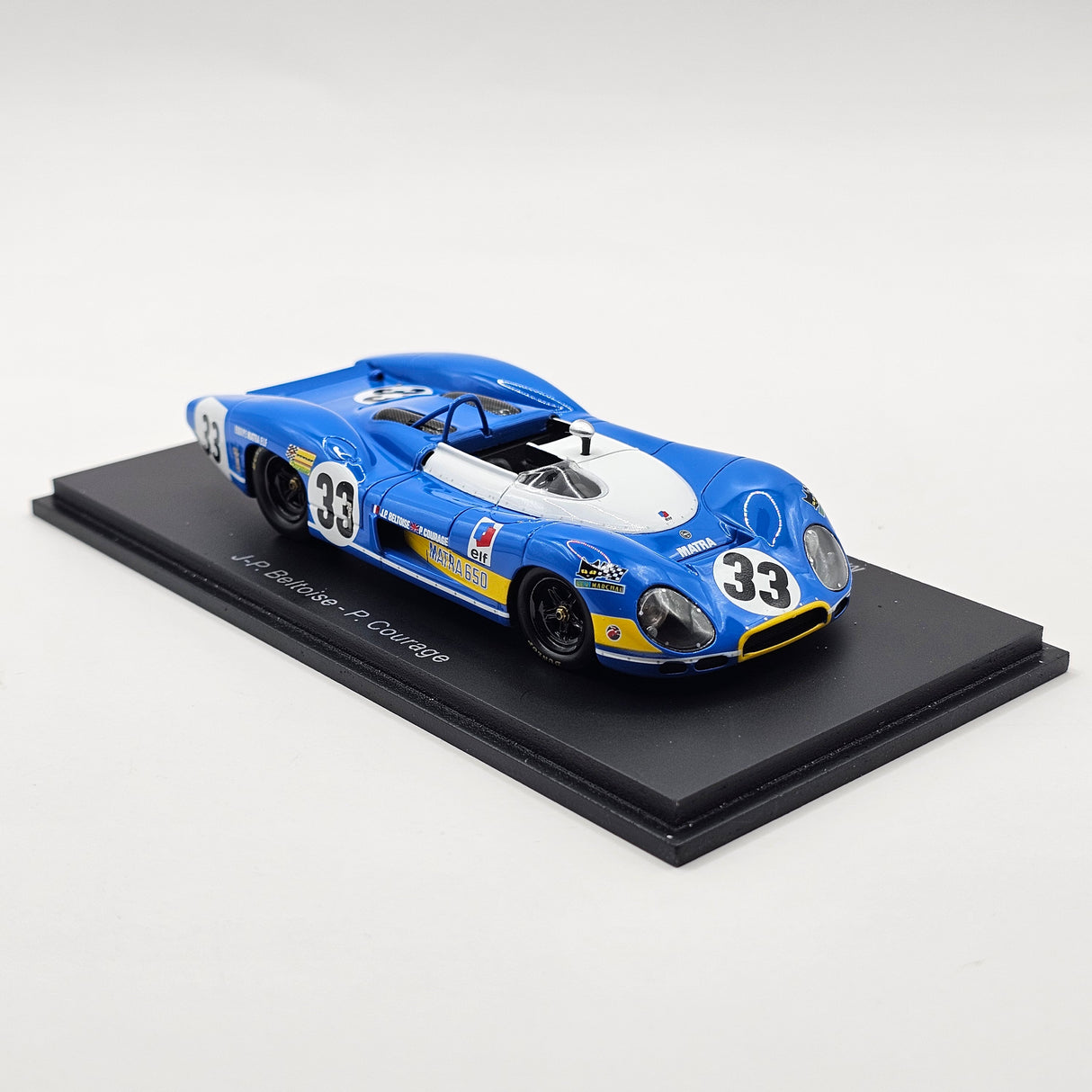 Spark Matra-Simca MS650 #33 Equipe Matra Elf 24Hrs Le Mans 1969 1/43 Scale S3547