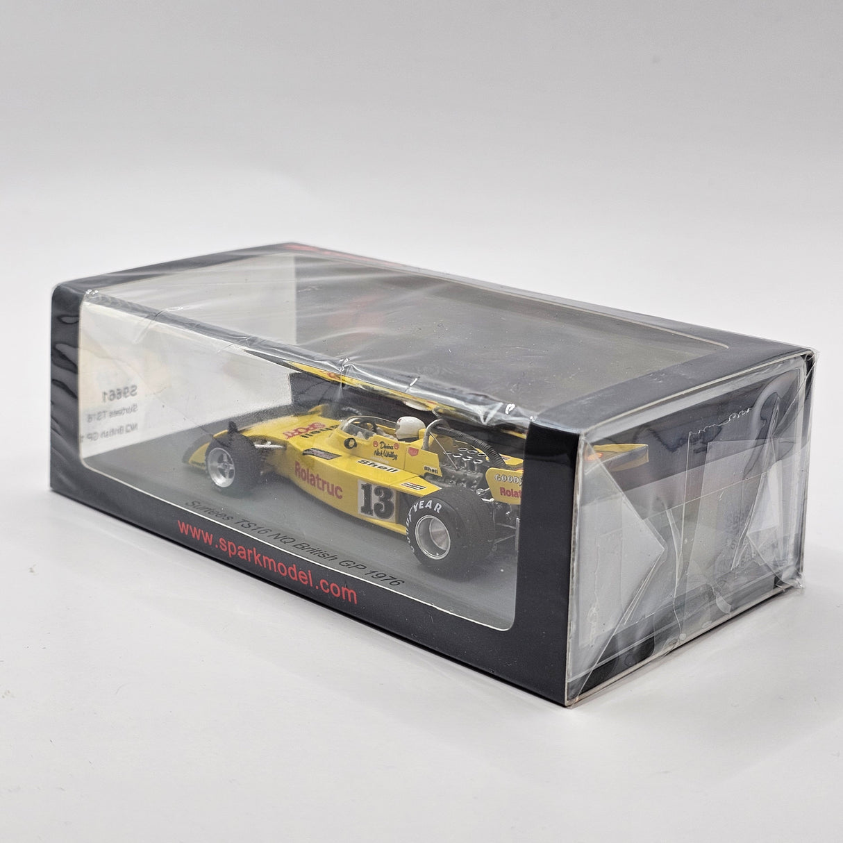 Spark Surtees TS16 #13 Divina Galica British F1 GP 1976 1/43 Scale S9661