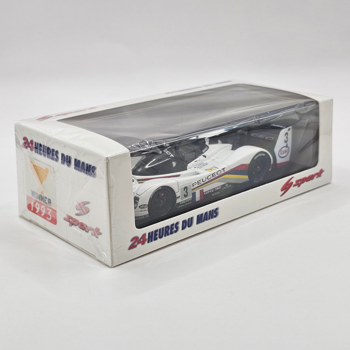 Spark Peugeot 905 Evo 1C #3 Peugeot Talbot Sport 24Hrs Le Mans 1993 Winner 1/43 Scale