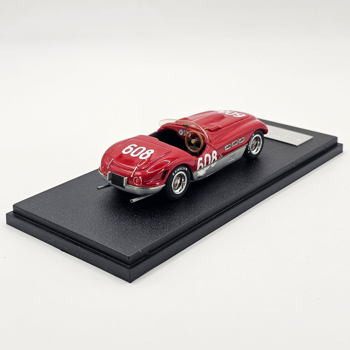 Faenza 43 Ferrari 340 MM #608 Cole/Vandelli Mille Miglia 1953 1/43 Scale