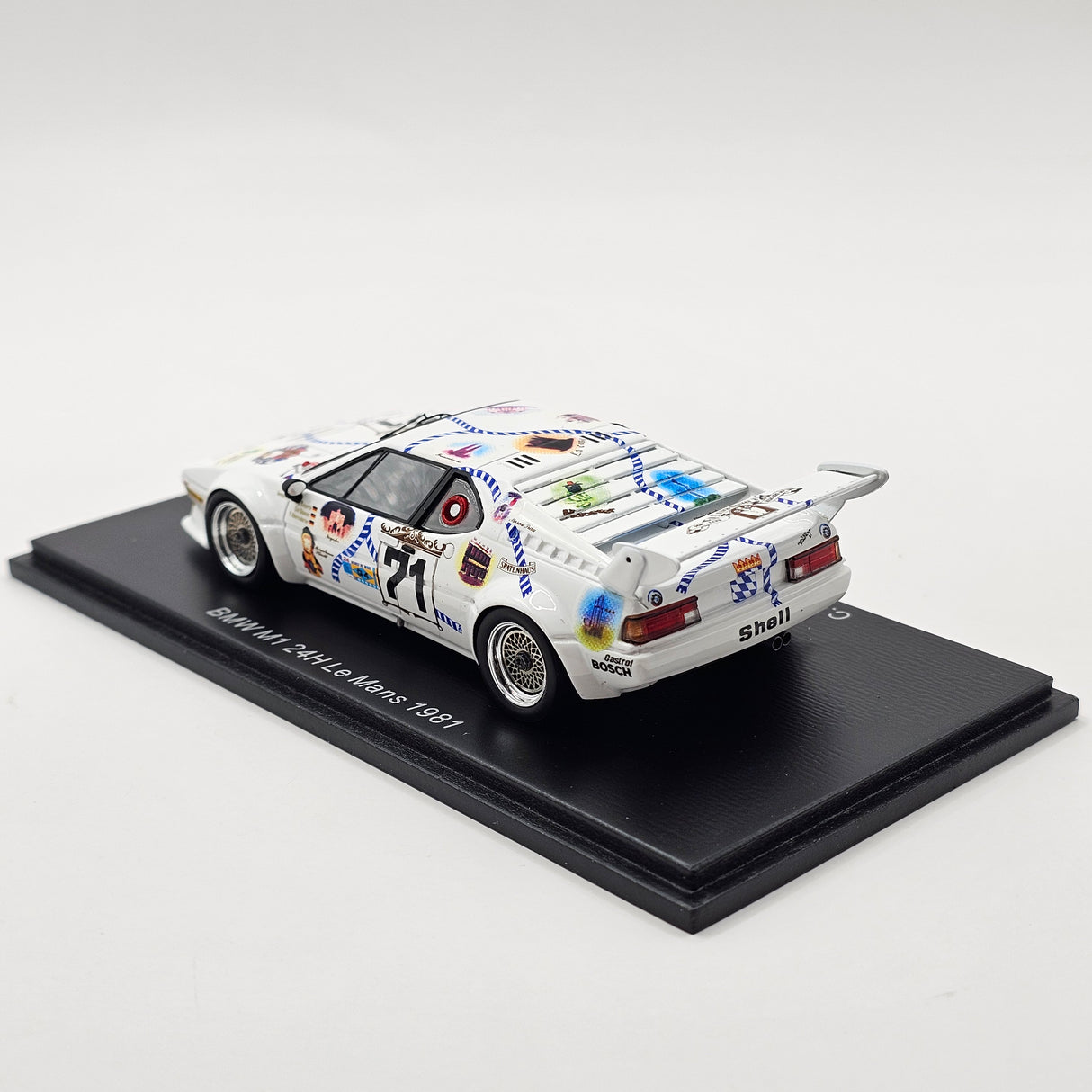 Spark BMW M1 #71 Marko RSM 24Hrs Le Mans 1981 1/43 Scale S6404