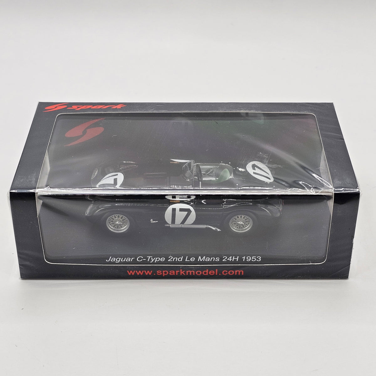 Spark Jaguar XK 120C #17 Jaguar Cars Ltd 24Hrs Le Mans 1953 1/43 Scale S2944