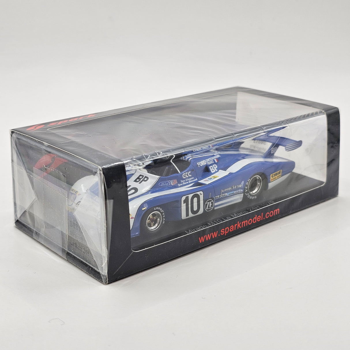 Spark Mirage M10 #10 Grand Touring Cars Inc 24Hrs Le Mans 1979 1/43 Scale S0313