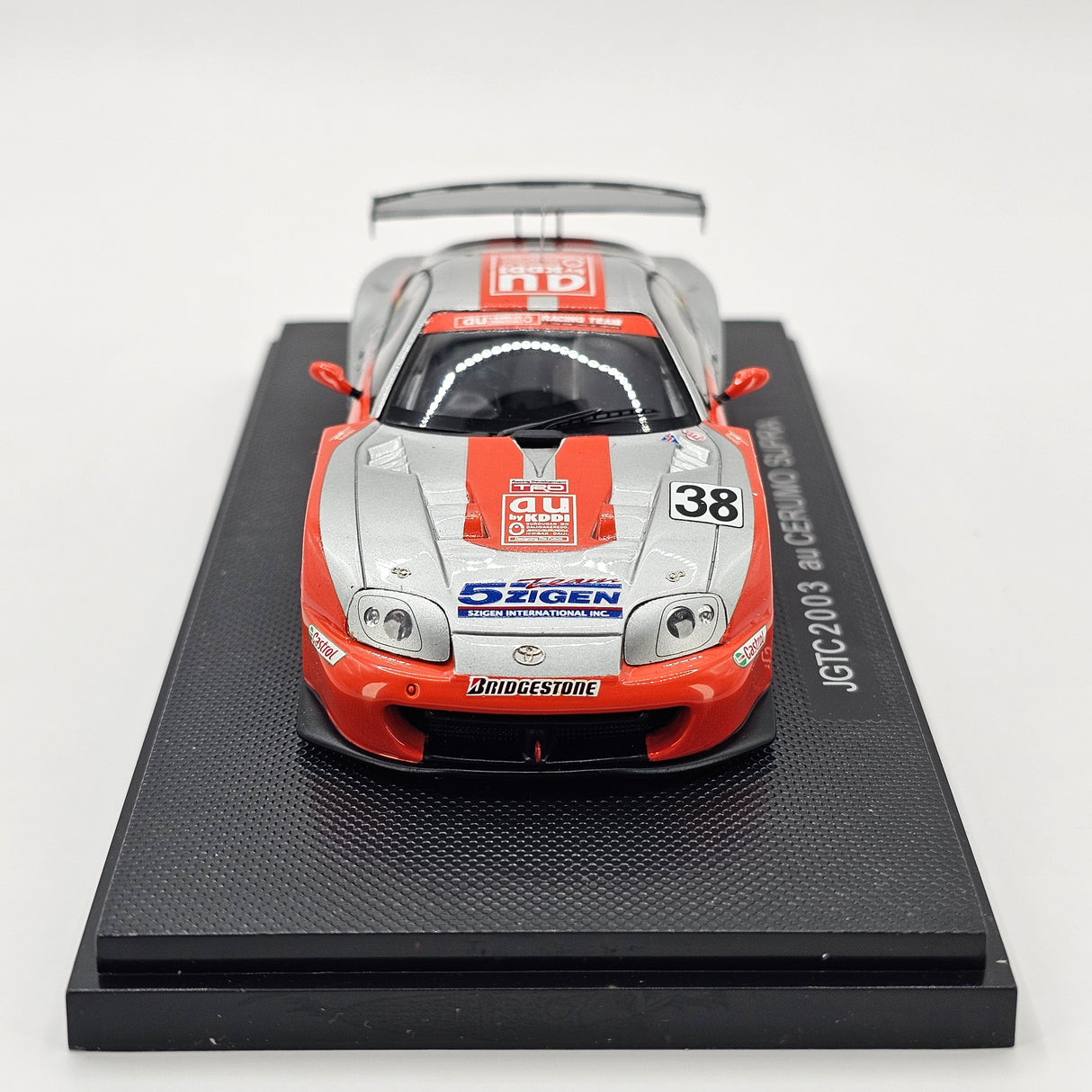 EBBRO P4 Toyota Supra GT500 #38 au Toyota Team Cerumo JGTC 2003 1/43 Scale