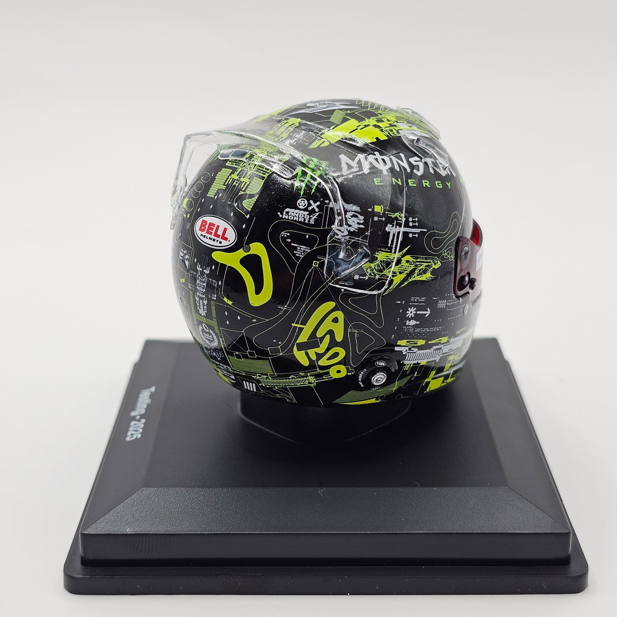 Spark Lando Norris McLaren Formula 1 Team 2025 Test Helmet 1/5 Scale