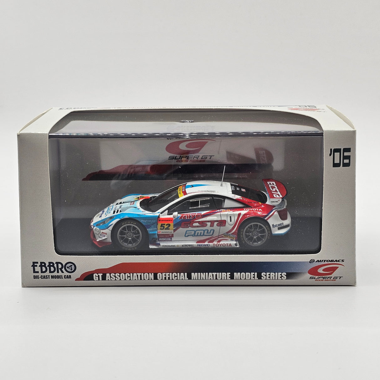 EBBRO Toyota Celica #52 Team Cerumo Super GT GT300 2006 1/43 Scale