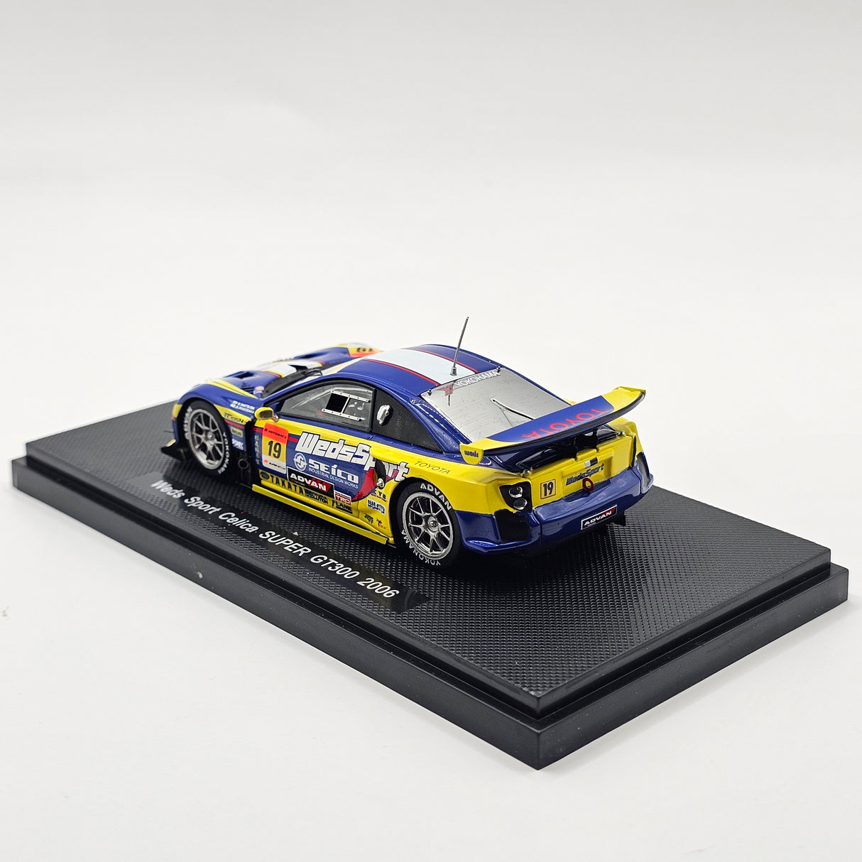 EBBRO Toyota Celica #19 WedsSport Racing Project Bandoh Super GT GT300 2006 1/43 Scale