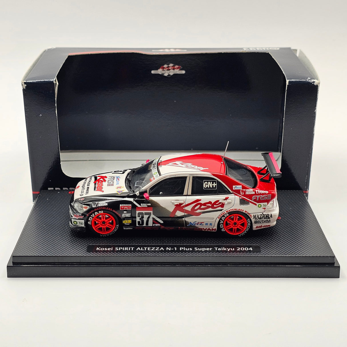EBBRO Toyota Altezza N-1 #37 Kosei SPIRIT Super Taikyu 2004 1/43 Scale
