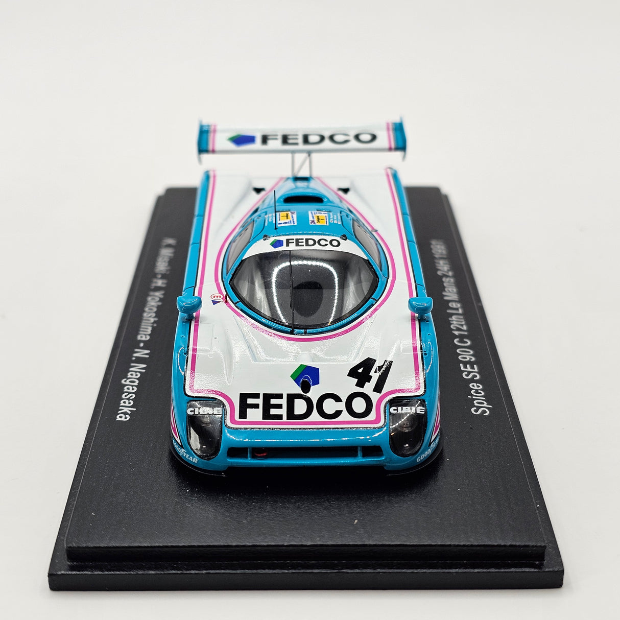 Spark Spice SE90C #41 Euro Racing/Team Fedco 24Hrs Le Mans 1991 1/43 Scale S6817