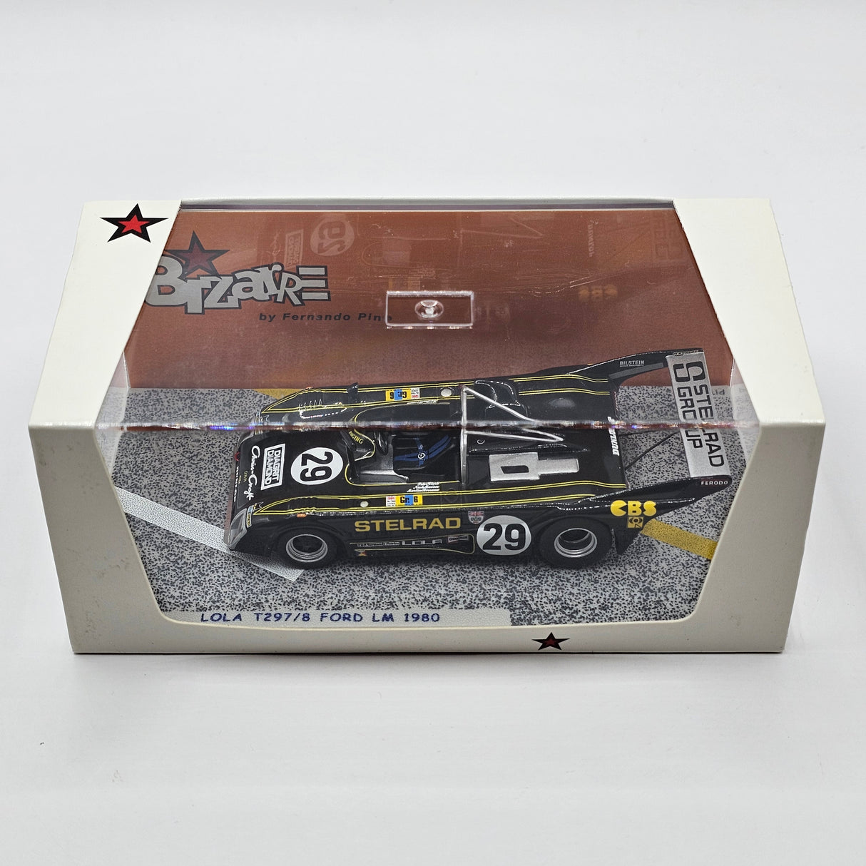 Spark Bizarre Lola T297/8 #29 Dorset Racing Associates Le Mans 1980 1/43 Scale