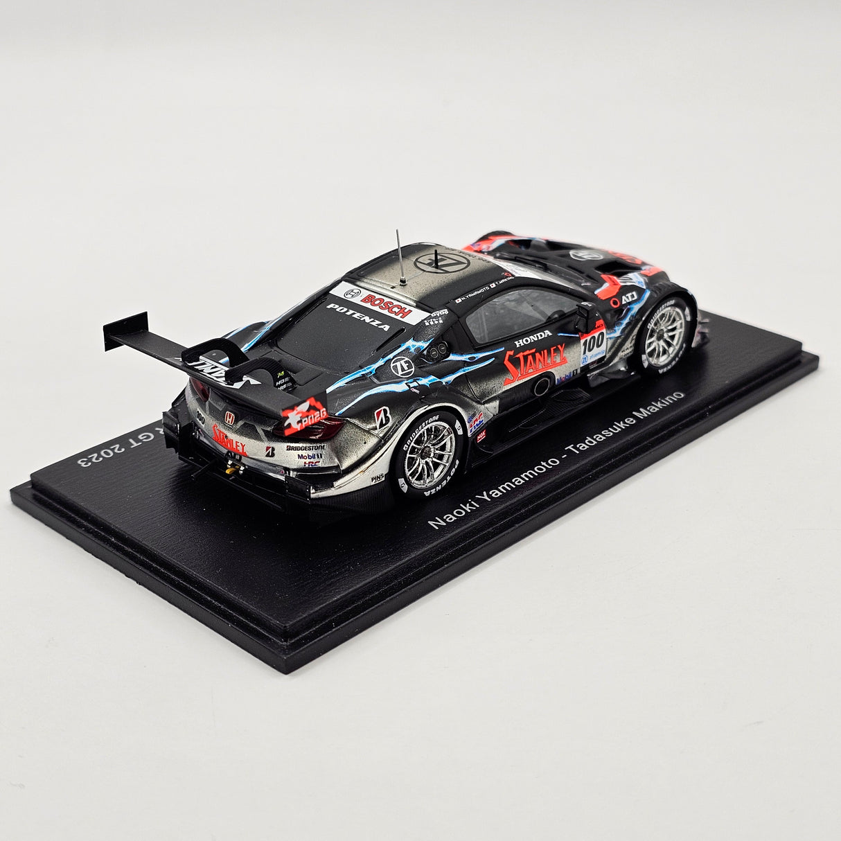 Spark Honda NSX-GT GT500 #100 Team Kunimitsu Super GT 2023 1/43 Scale