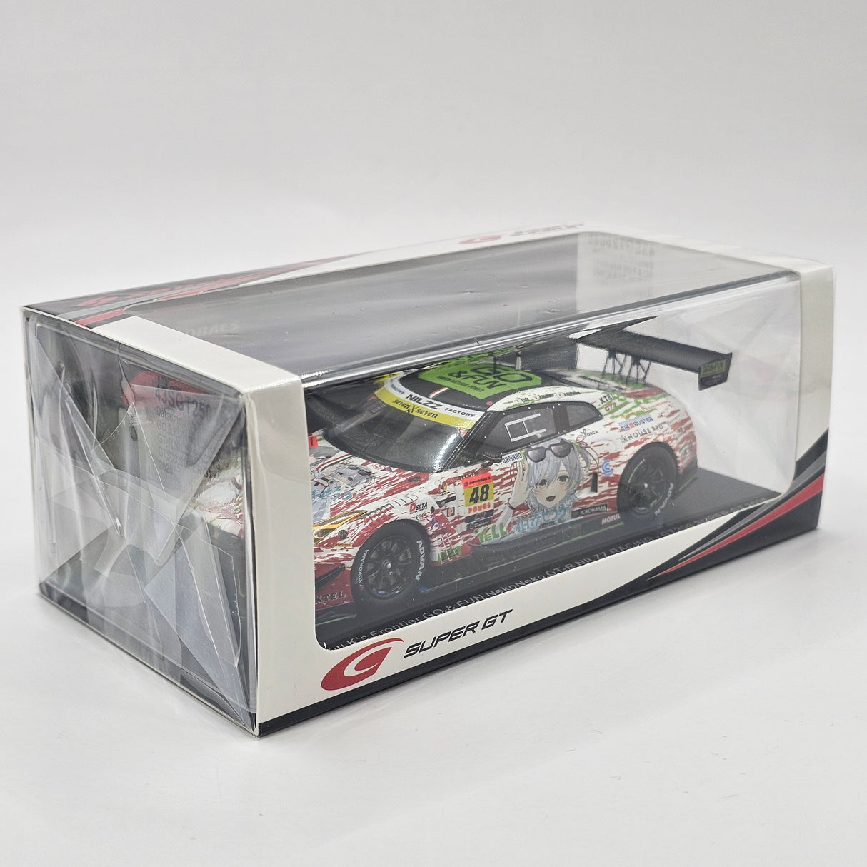 Spark Nissan GT-R Nismo GT3 GT300 #48 Nilzz Racing Super GT 2025 1/43 Scale