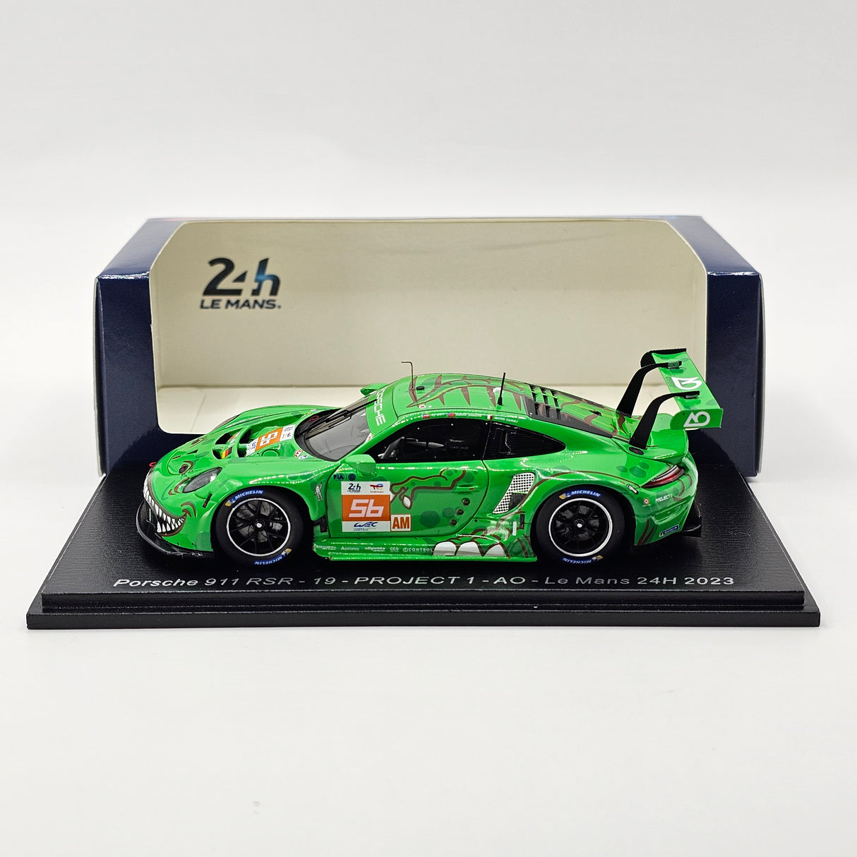 Spark Porsche 911 RSR-19 #56 AO Racing 24Hrs Le Mans 2023 1/43 Scale S8762
