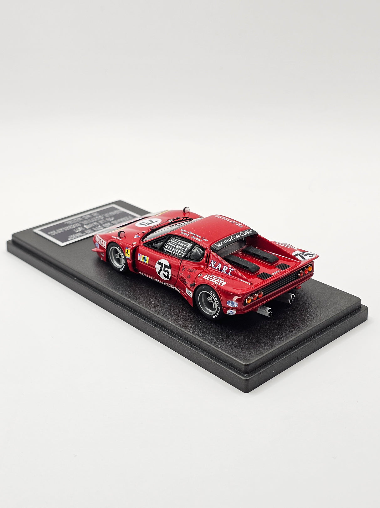 MG Model Ferrari 365 GT/4 BB #75 NART 24Hrs Le Mans 1977 1/43 Scale
