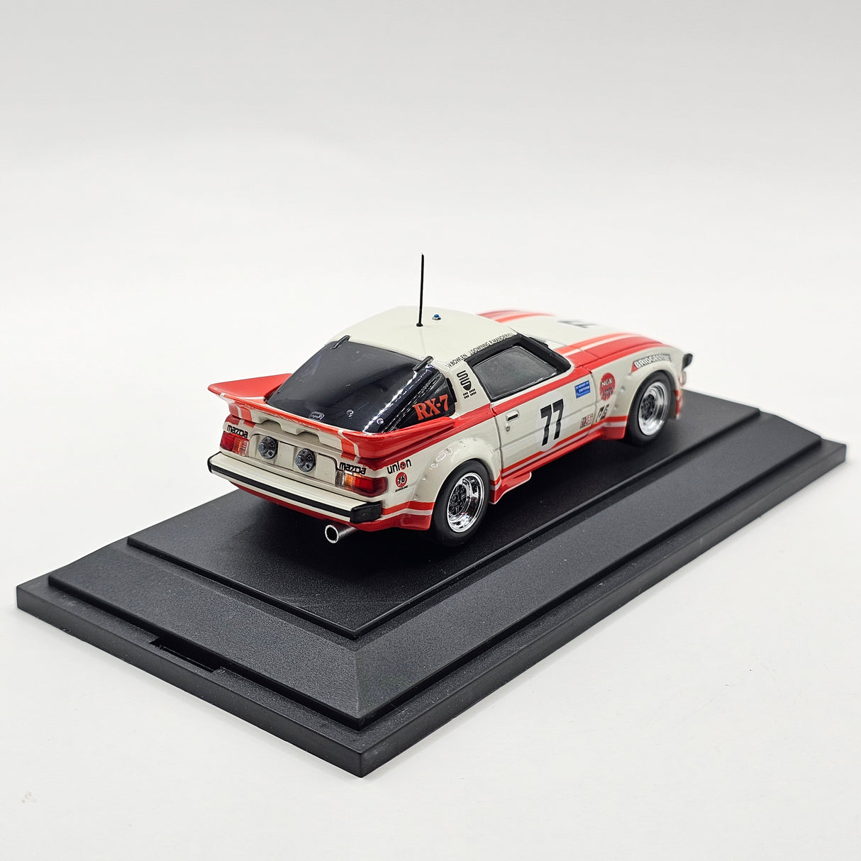 EBBRO Mazda RX-7 Savanna #77 Mazda Technical Daytona 24Hrs 1979 1/43 Scale