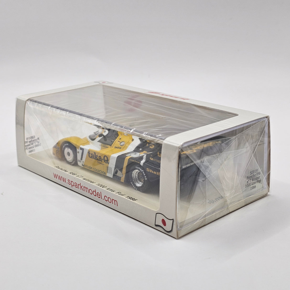 Spark Porsche 956B #7 Joest Racing Winner 1000KM Fuji 1986 1/43 Scale SJ019