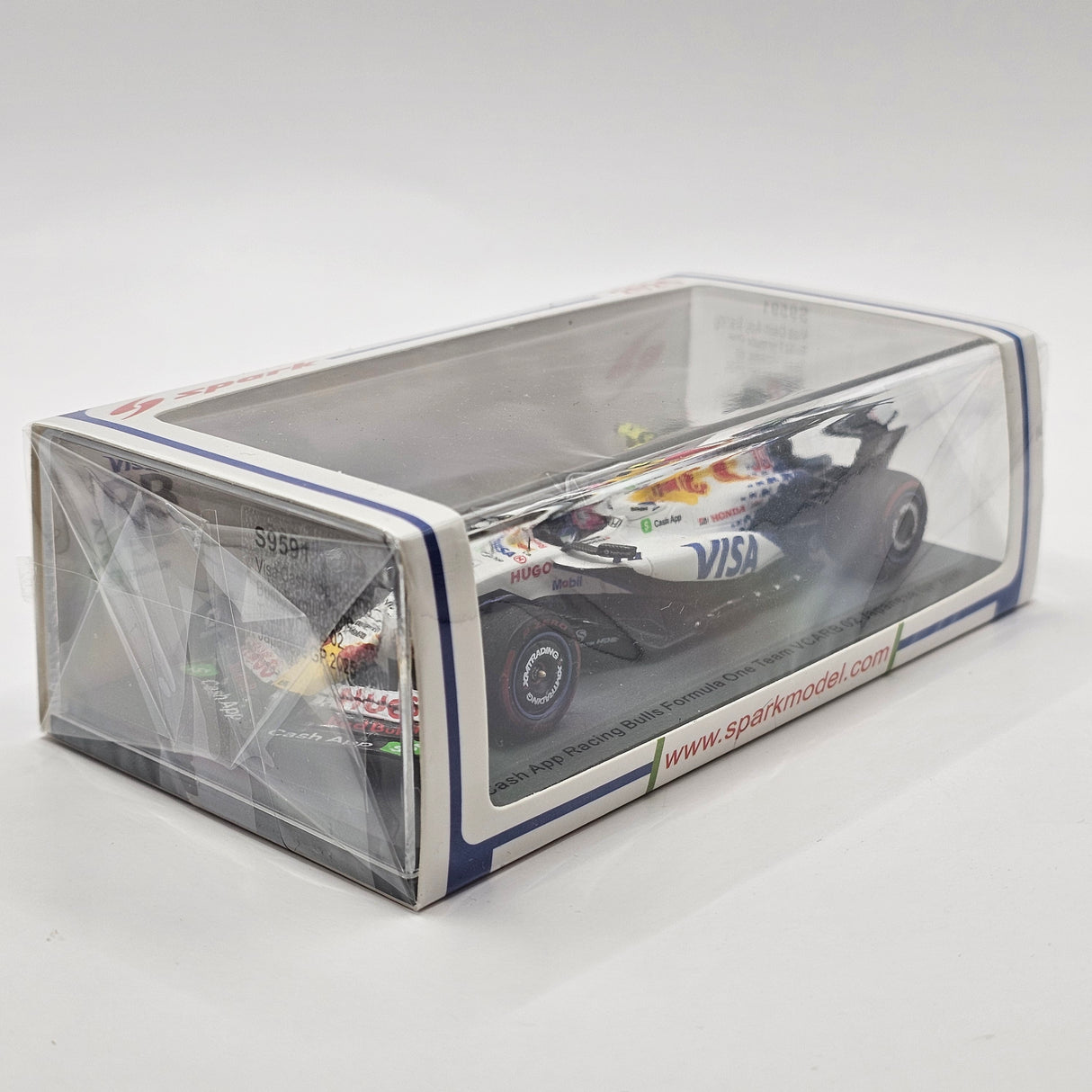 Spark Racing Bulls Honda RBPT VCARB 02 #30 Liam Lawson Japanese GP 2025 1/43 Scale