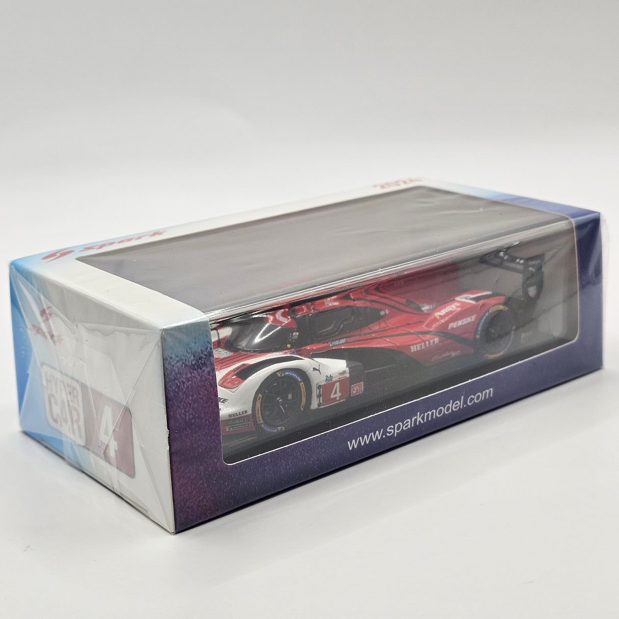 Spark Porsche 963 #4 Porsche Penske Motorsport 24Hrs Le Mans 2024 1/43 Scale S9112
