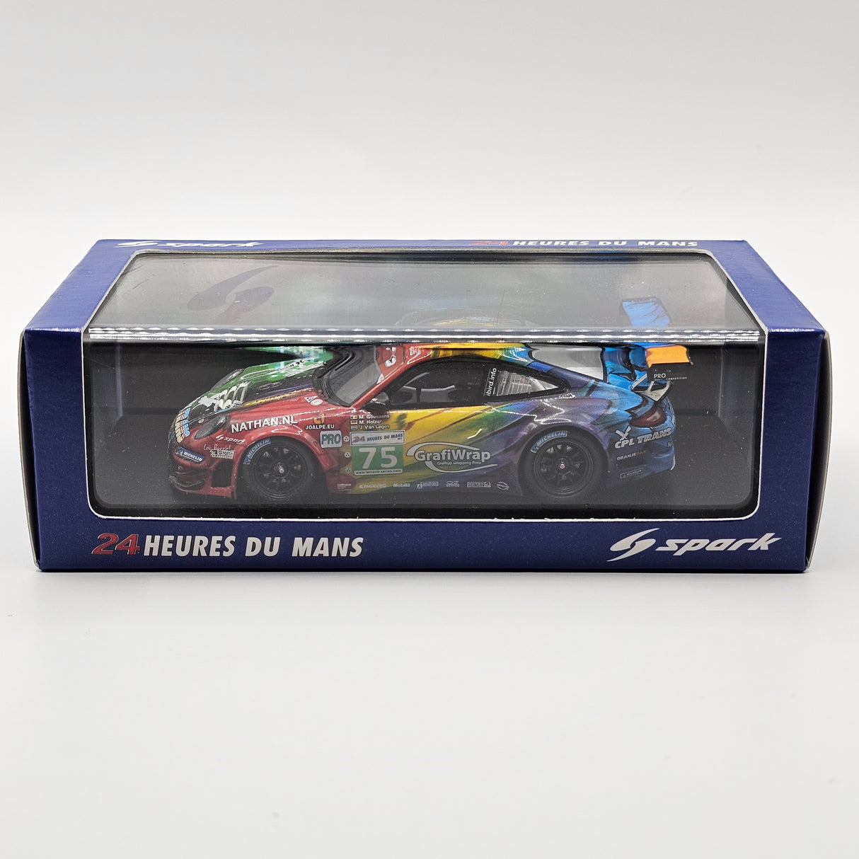 Spark Porsche 997 GT3 RSR #75 Prospeed Competition 24Hrs Le Mans 2011 1/43 Scale