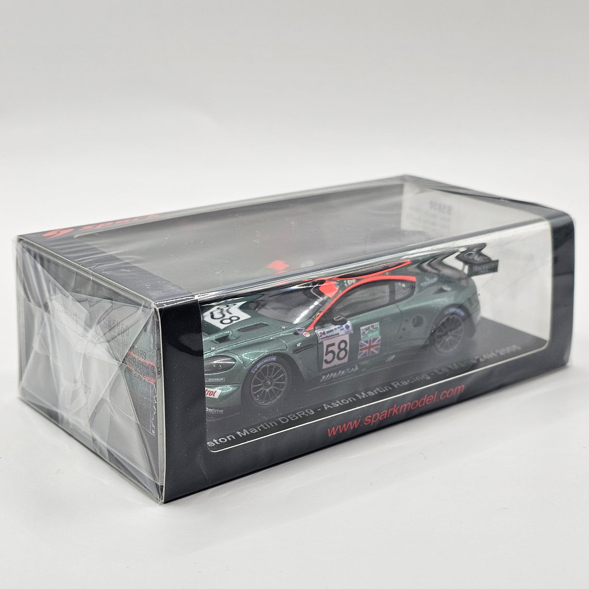 Spark Aston Martin DBR9 #58 Aston Martin Racing Le Mans 24Hrs 2005 1/43 Scale