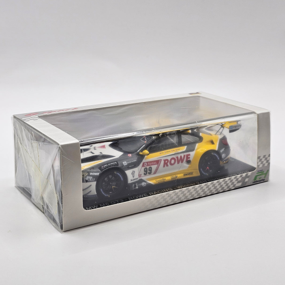 Spark BMW M6 GT3 #99 Rowe Racing Winner 24Hrs Nurburgring 2020 1/43 Scale
