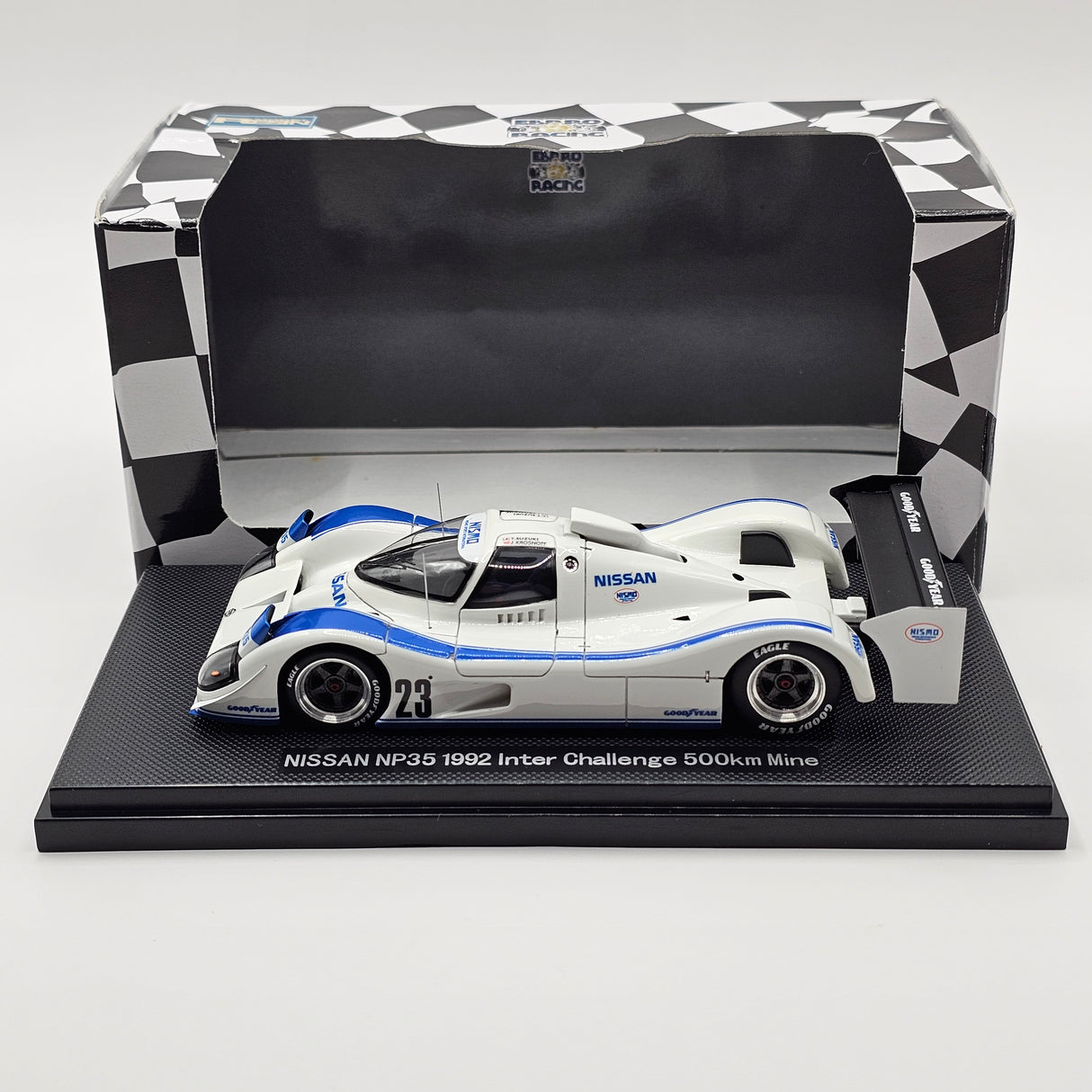 EBBRO Nissan NP35 1992 Inter Challenge 500KM Mine Resin Collection 1/43 Scale