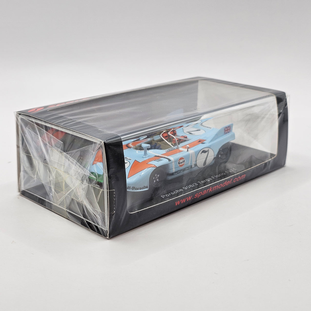 Spark Porsche 908/3 #7 John Wyer Automotive Targa Florio 1971 1/43 Scale S2330