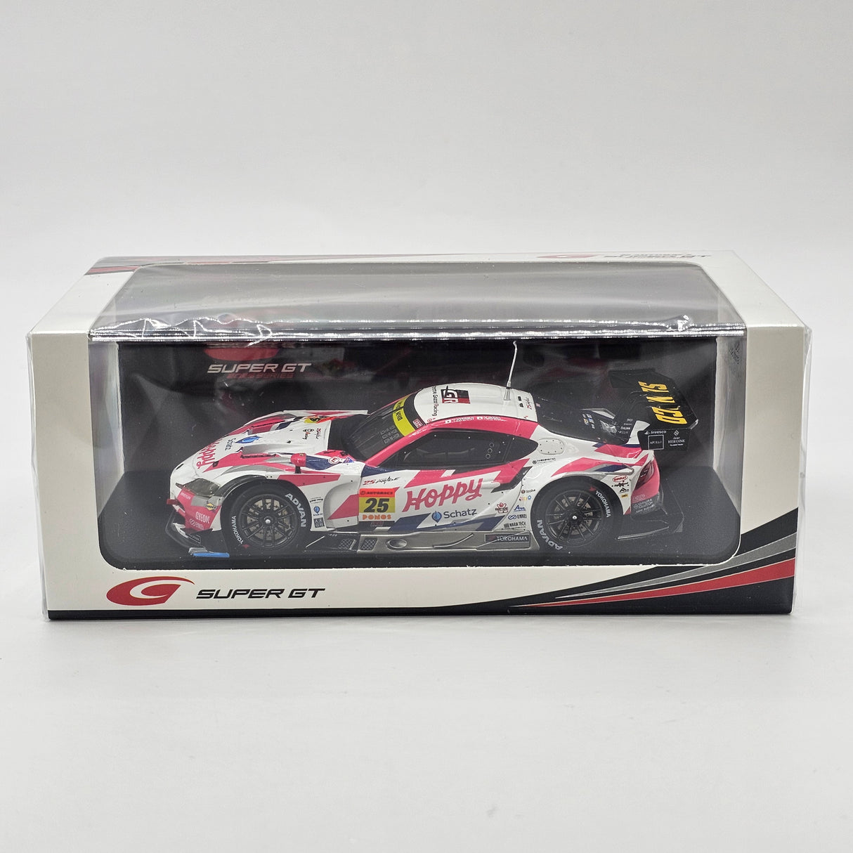 Spark Toyota GR Supra GT300 #25 Hoppy Team Tsuchiya Super GT 2025 1/43 Scale