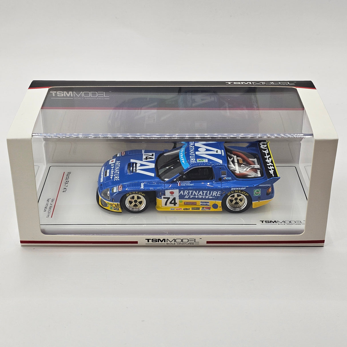 Truescale Mazda RX-7 #74 Team Art Nature 24Hrs Le Mans 1994 1/43 Scale