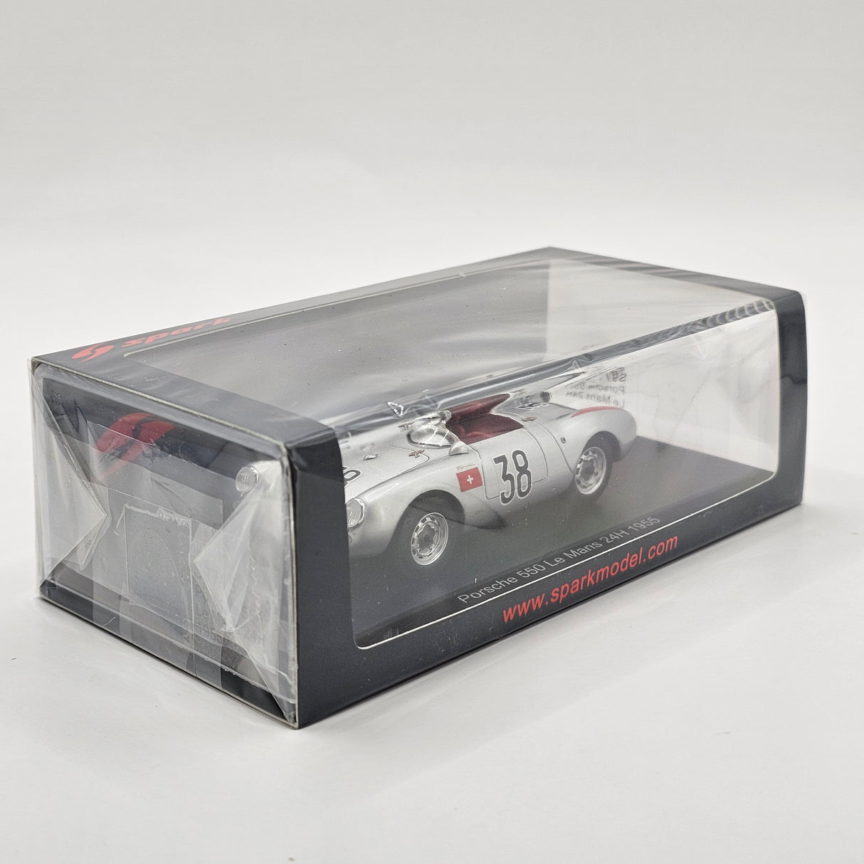 Spark Porsche 550/4 #38 W. Ringgenberg 24Hrs Le Mans 1955 1/43 Scale S9715