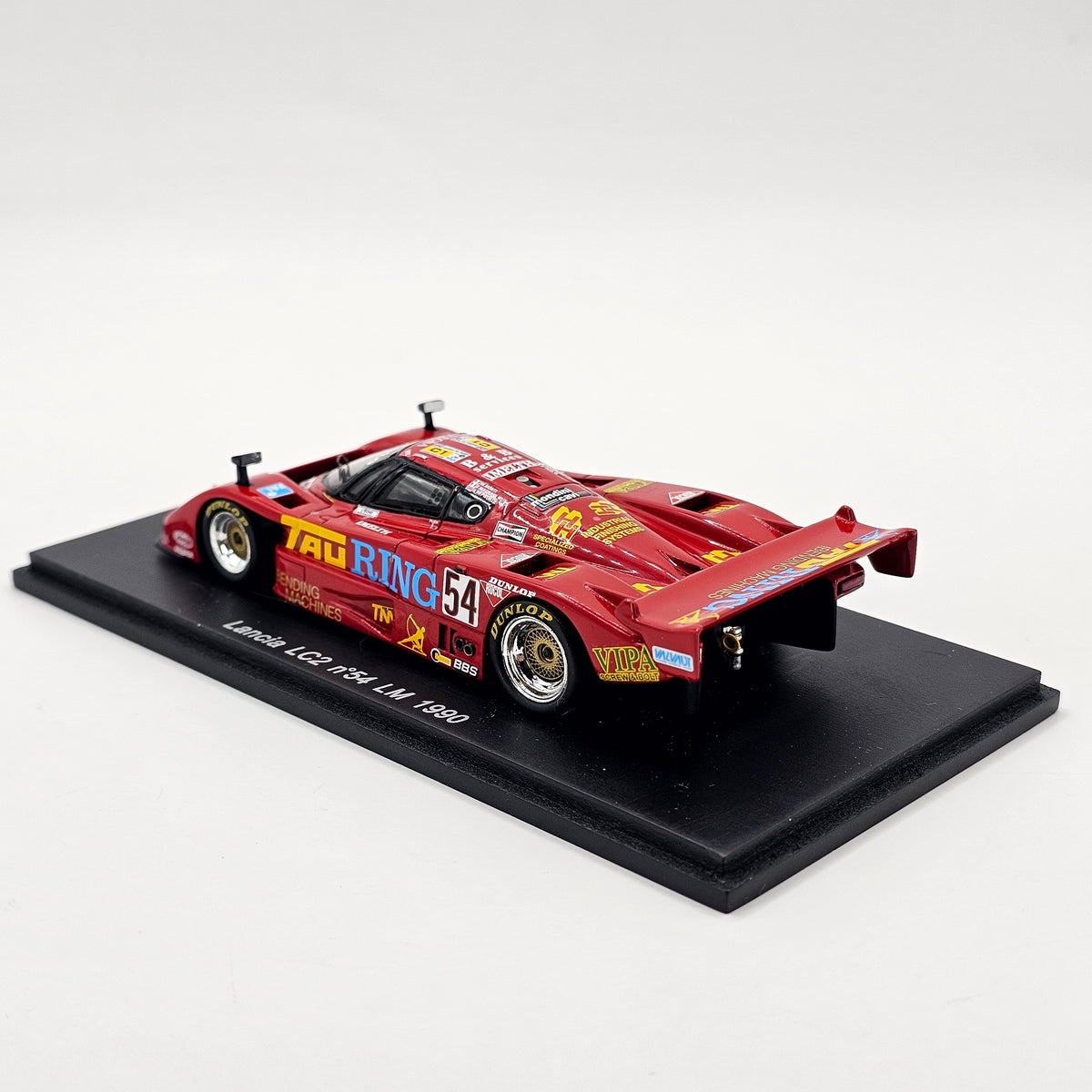 Spark Lancia LC2 SP90 #54 Mussato Action Car 24Hrs Le Mans 1990 1/43 Scale
