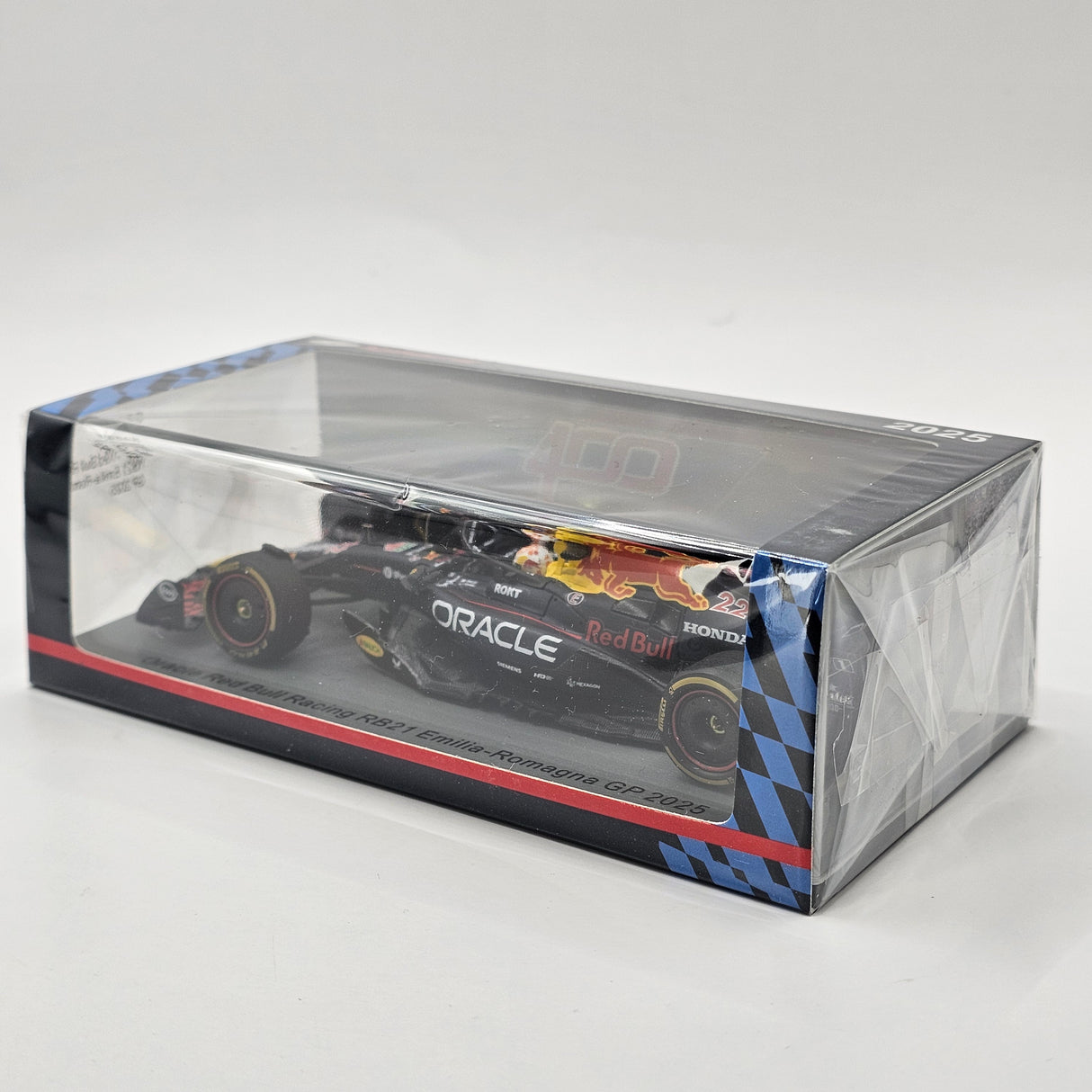 Spark Red Bull Racing RB21 #22 Yuki Tsunoda Emilia-Romagna F1 GP 2025 1/43 Scale S9624