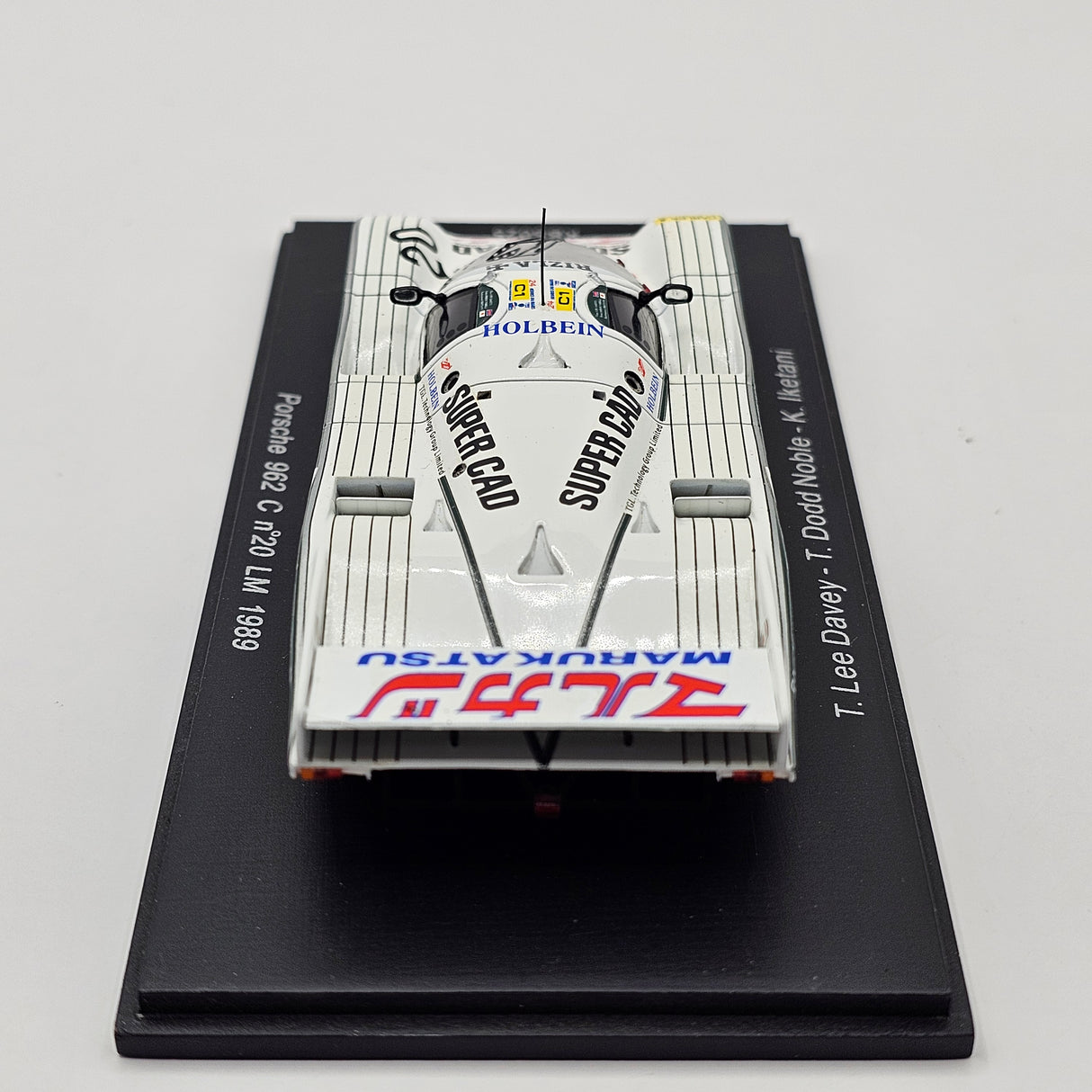 Spark Porsche 962C No.20 Team Davey Le Mans 1989 1/43 Scale KBS025