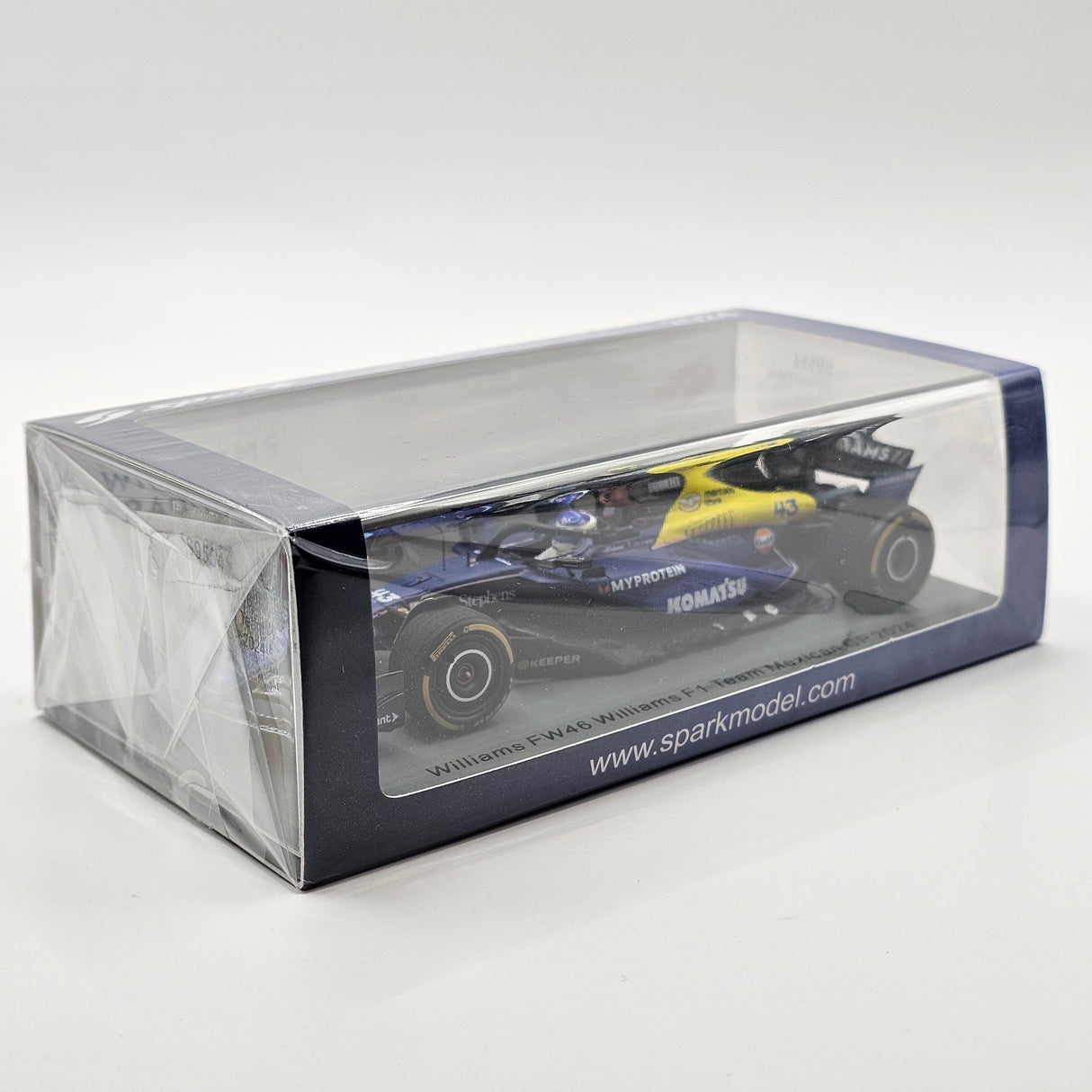 Spark Williams FW46 #43 Franco Colapinto Mexican F1 GP 2024 1/43 Scale S9554