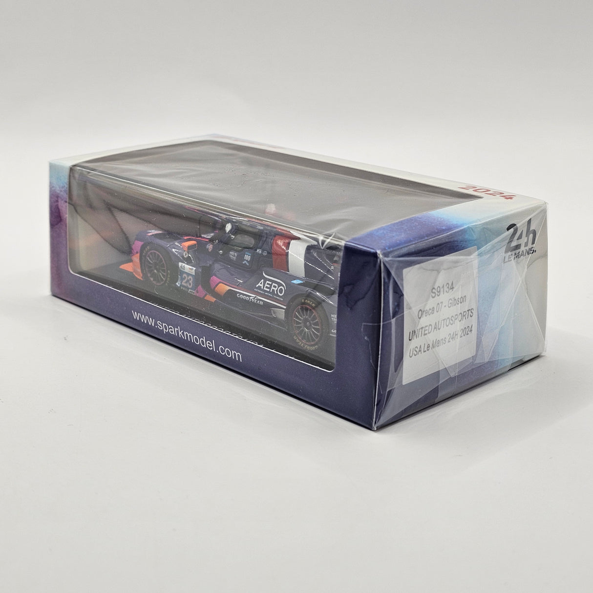 Spark Oreca 07 Gibson #23 United Autosport USA Le Mans 24Hrs 2024 1/43 Scale
