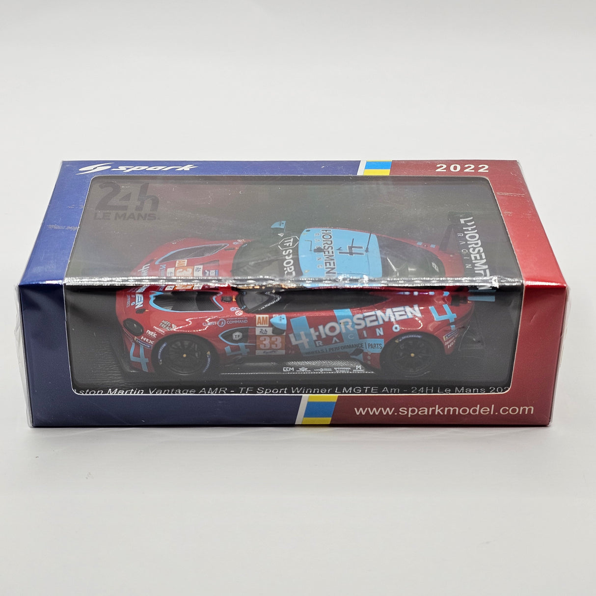 Spark Aston Martin Vantage AMR #33 TF Sport 24Hrs Le Mans 2022 AM Winner 1/43 Scale