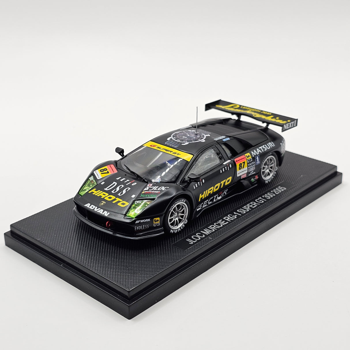 EBBRO Lamborghini Murcielago #87 JLOC Super GT GT300 2005 1/43 Scale
