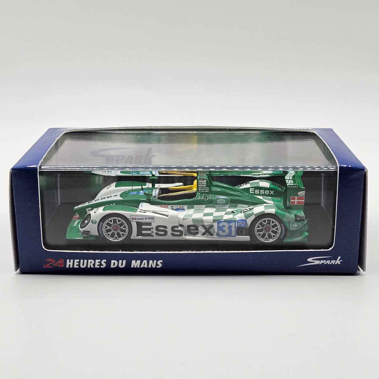 Spark Porsche RS Spyder Evo #31 Team Essex LMP2 Win 24Hrs Le Mans 2009 1/43 Scale