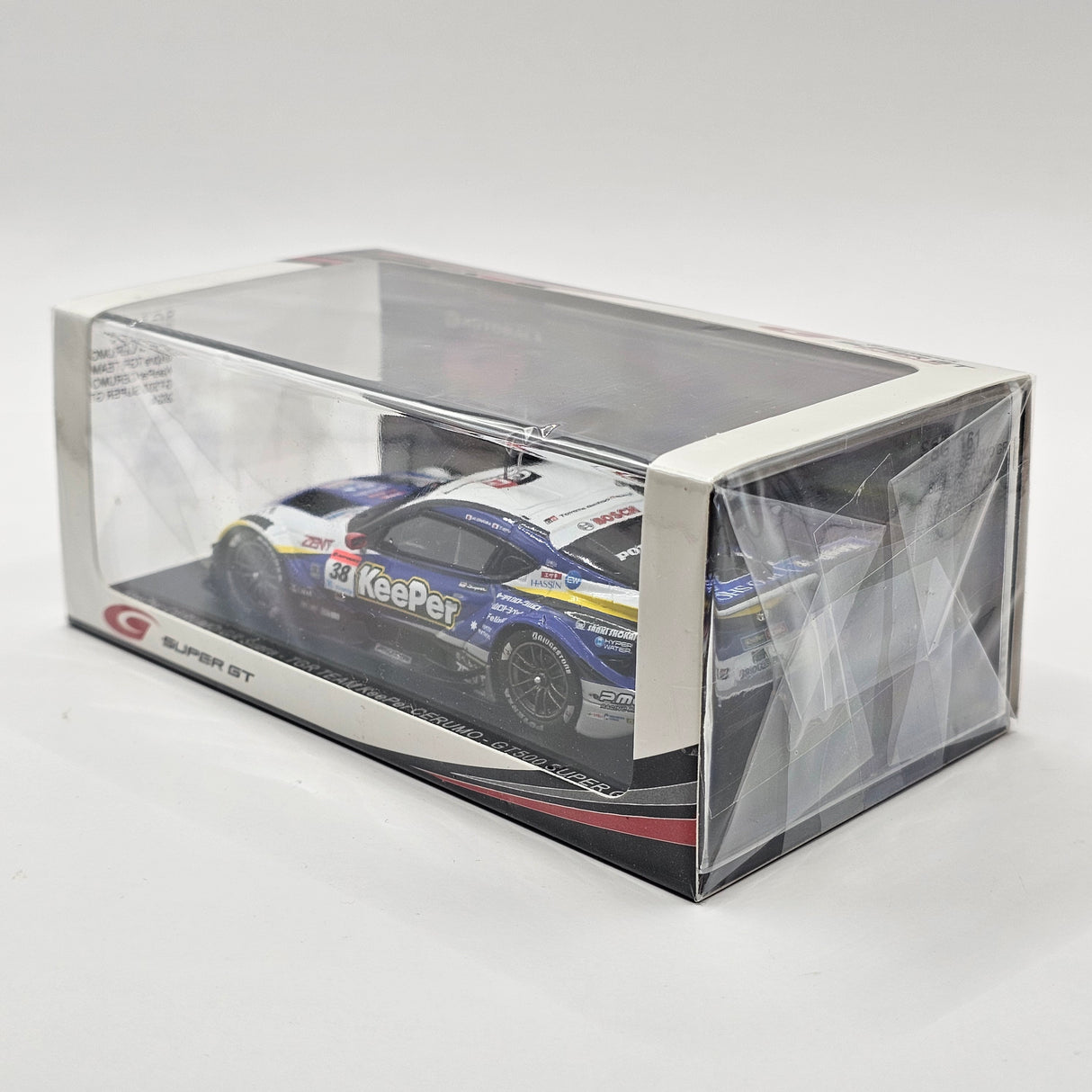 Spark Toyota GR Supra #38 KeePer Cerumo Super GT GT500 2024 1/43 Scale