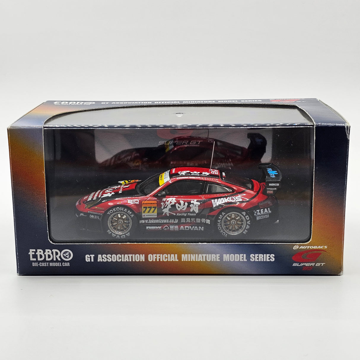 EBBRO Porsche 996 GT3 RS #777 Team 910 Racing 2005 Super GT GT300 1/43 Scale