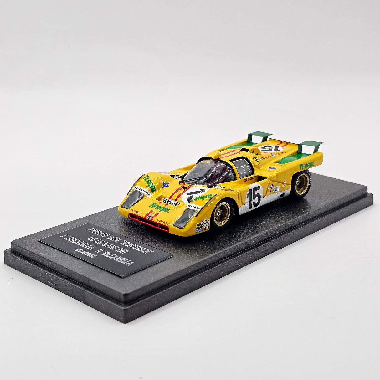 MG Models Ferrari 512M #15 Escuderia Montjuïch 24Hrs Le Mans 1971 1/43 Scale