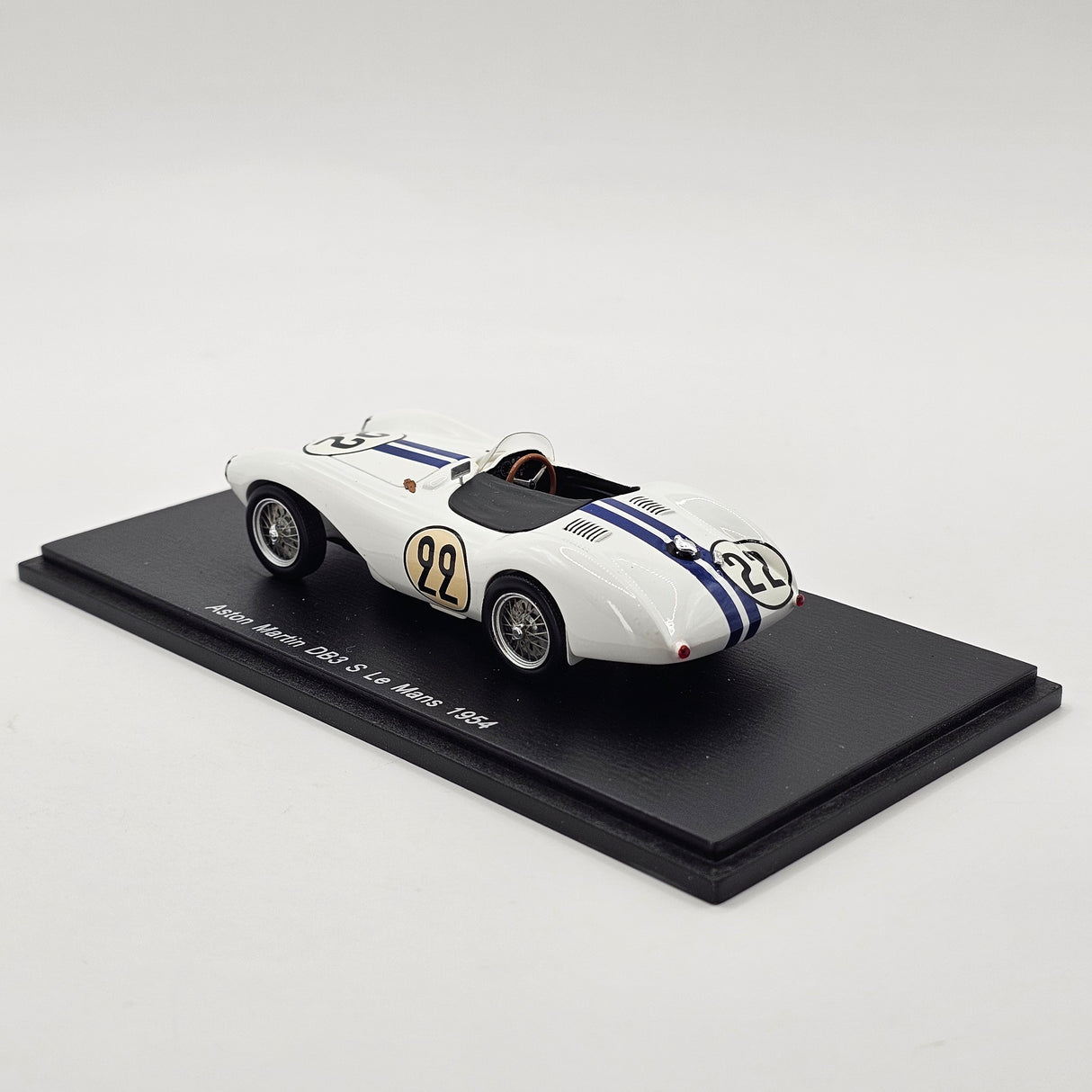 Spark Aston Martin DB3 S #22 Aston Martin C. Shelby Le Mans 1954 1/43 Scale