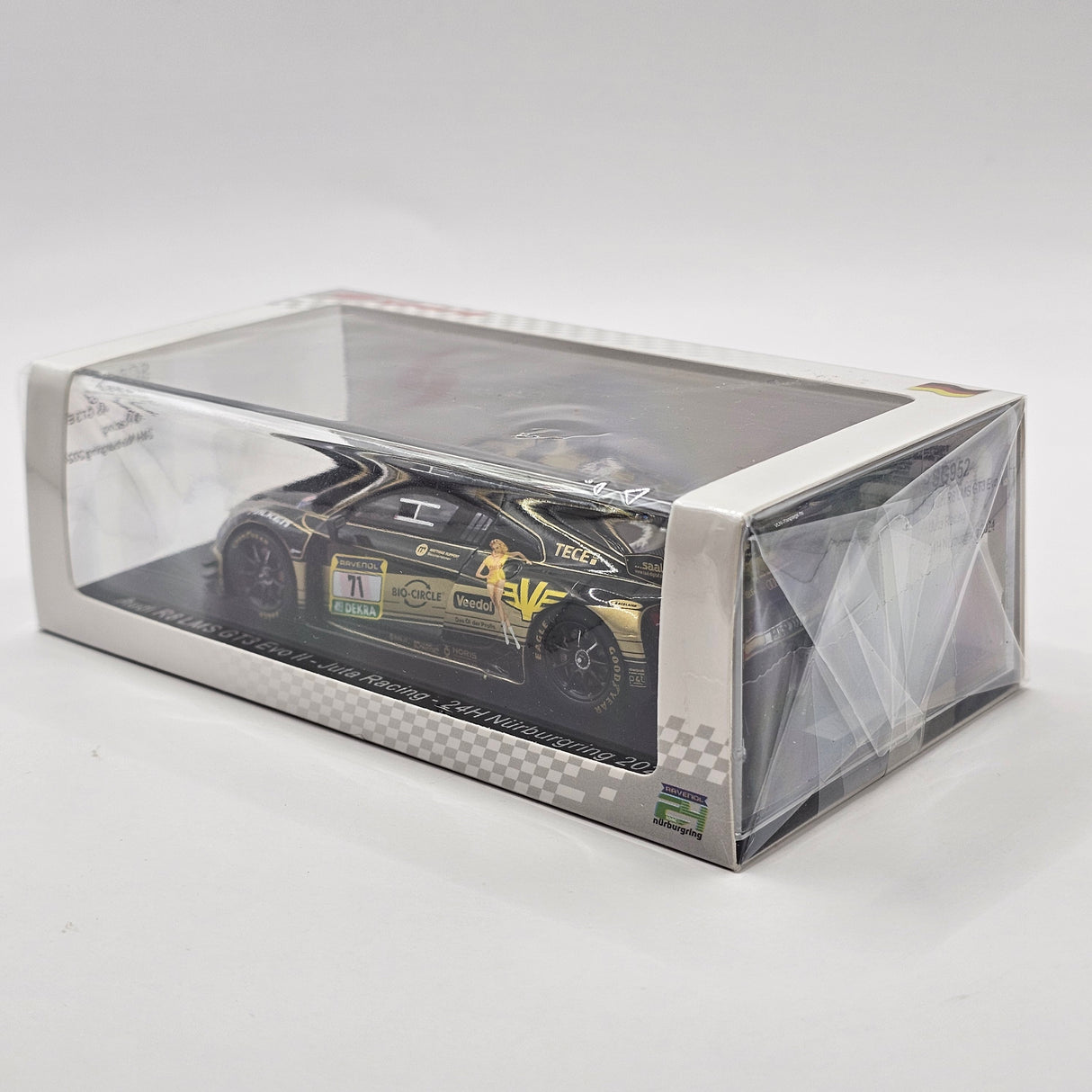 Spark Audi R8 LMS Evo II #71 Juta Racing 24Hrs Nurburgring 2024 1/43 Scale