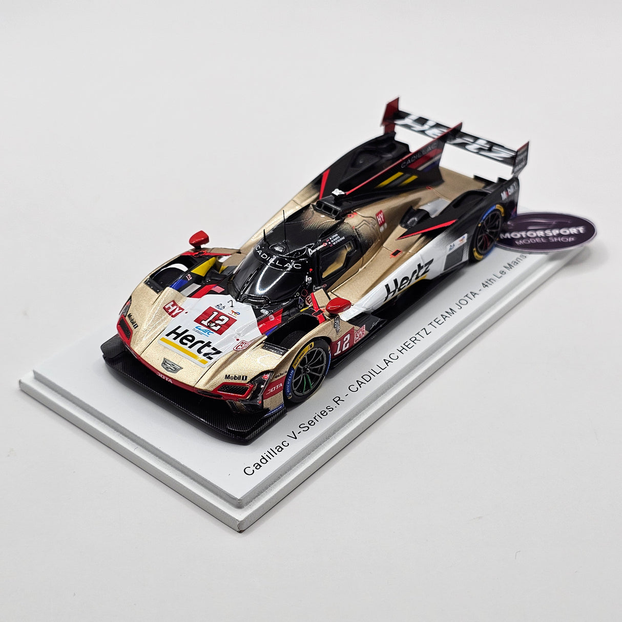 Spark Cadillac V-Series.R #12 Cadillac Hertz Team Jota 24Hrs Le Mans 2025 1/43 Scale