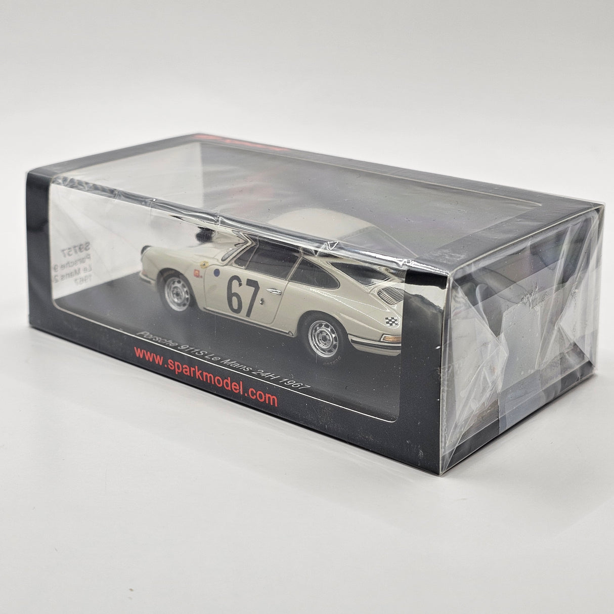 Spark Porsche 911S #67 P. Boutin 24Hrs Le Mans 1967 1/43 Scale S9757