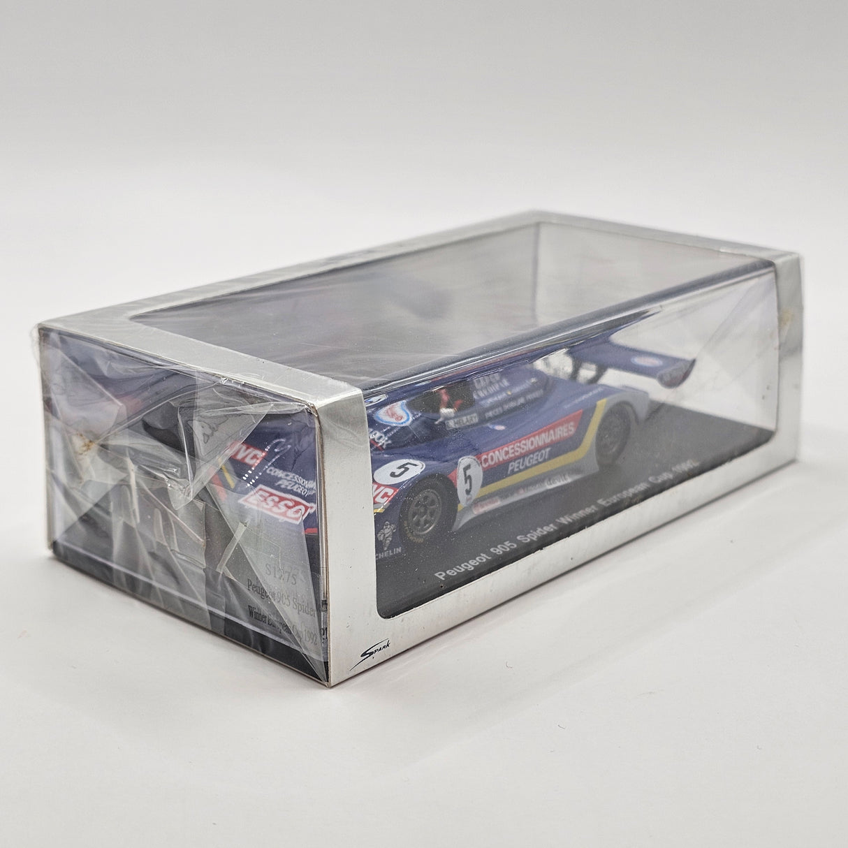 Spark Peugeot 905 Spyder #5 Éric Hélary Winner European Cup 1992 1/43 Scale S1275