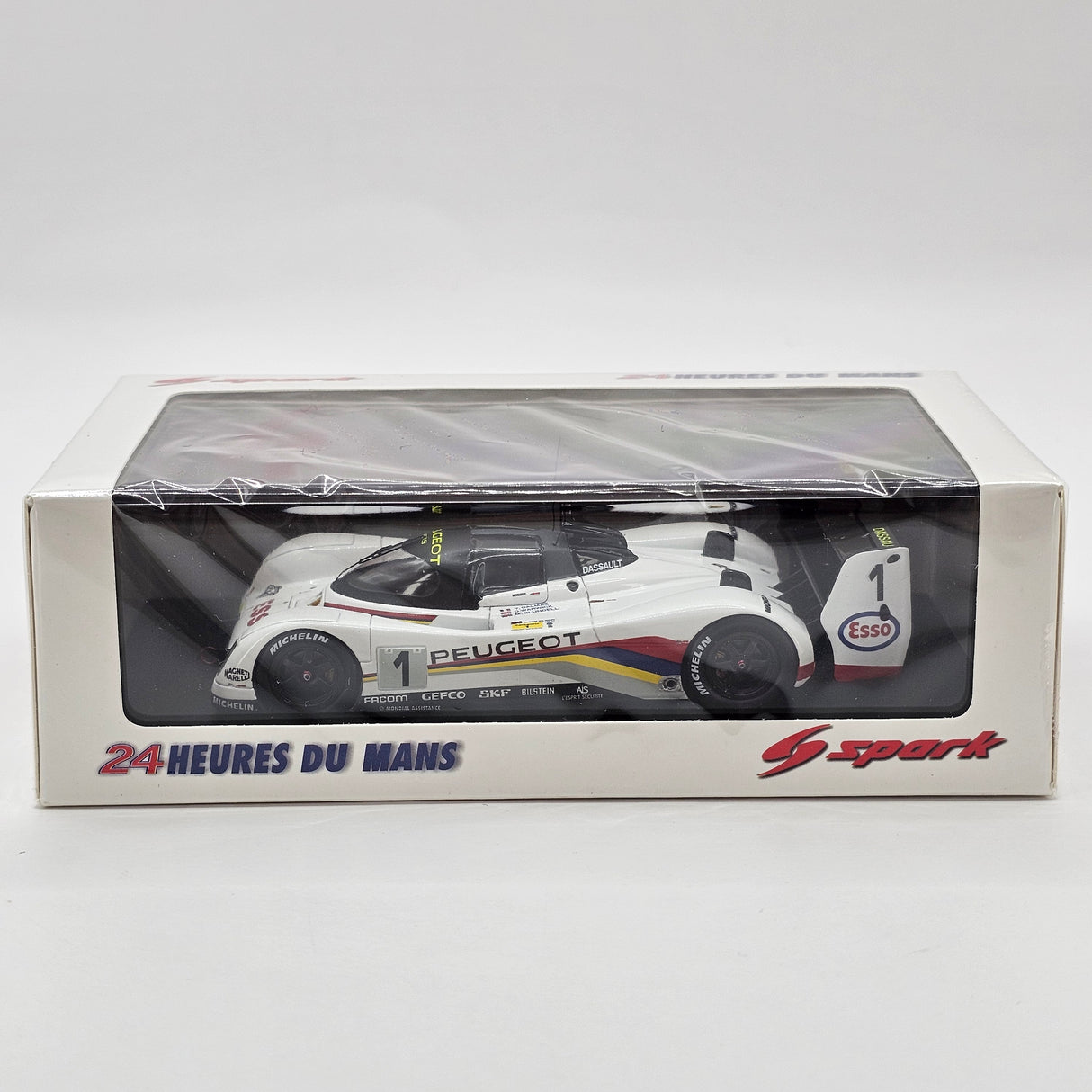 Spark Peugeot 905B #1 Peugeot Talbot Sport 24Hrs Le Mans 1992 Winner 1/43 Scale