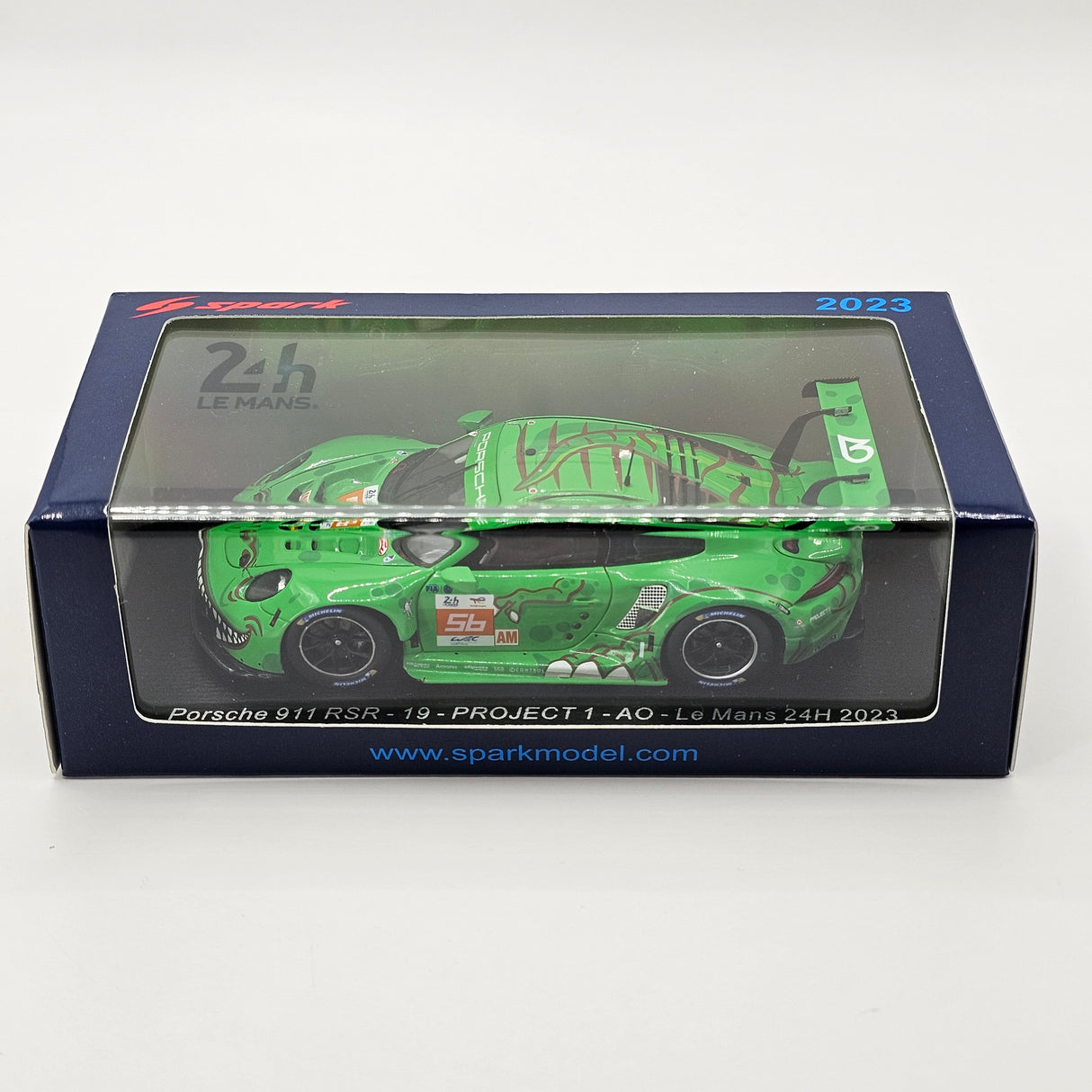Spark Porsche 911 RSR-19 #56 AO Racing 24Hrs Le Mans 2023 1/43 Scale S8762