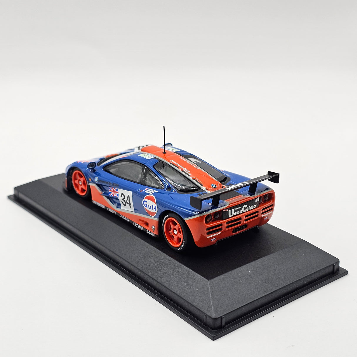 Minichamps McLaren F1 GTR #34 Gulf Racing 24Hrs Le Mans 1996 1/43 Scale