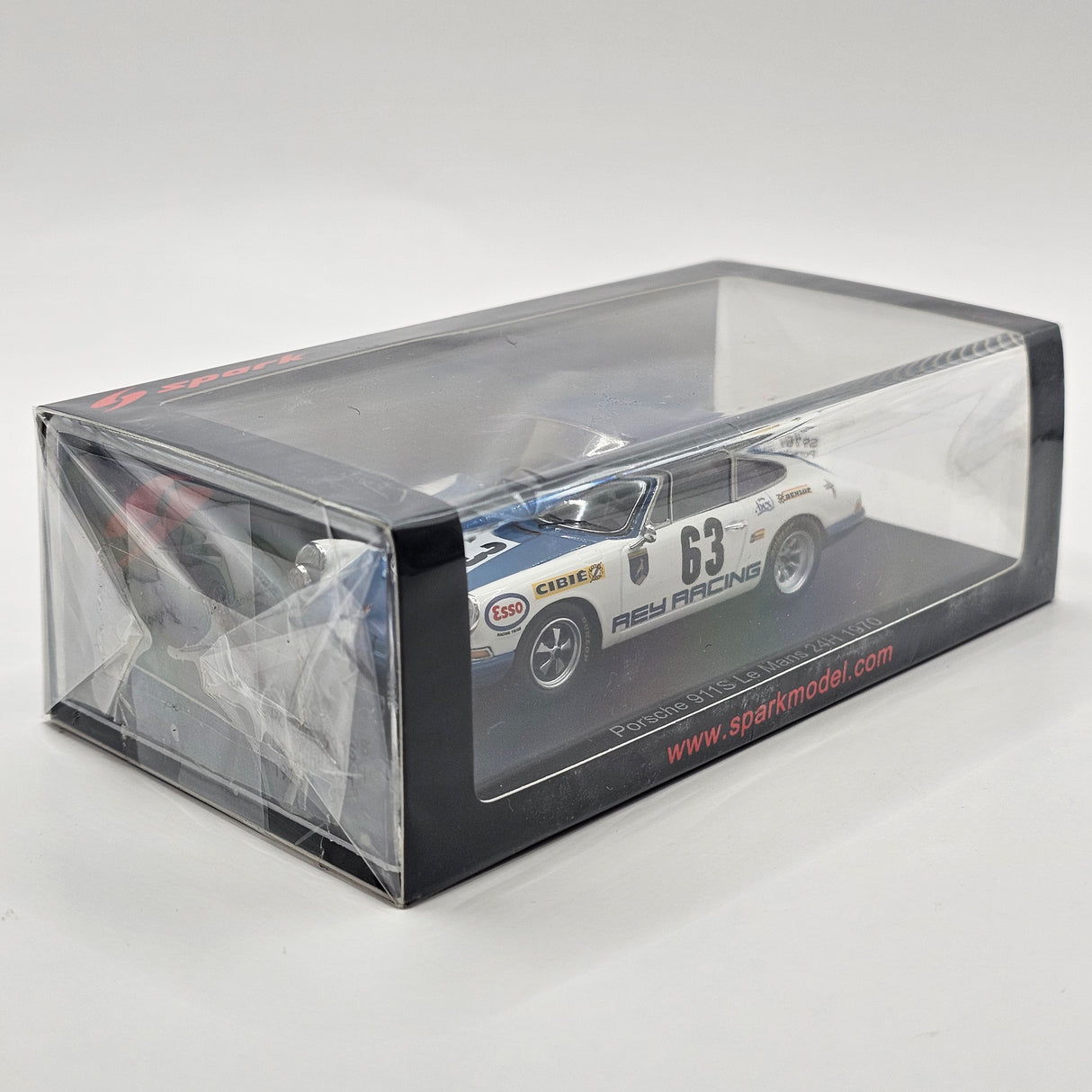 Spark Porsche 911S #63 Rey Racing Le Mans 24H 1970 1/43 Scale S9759